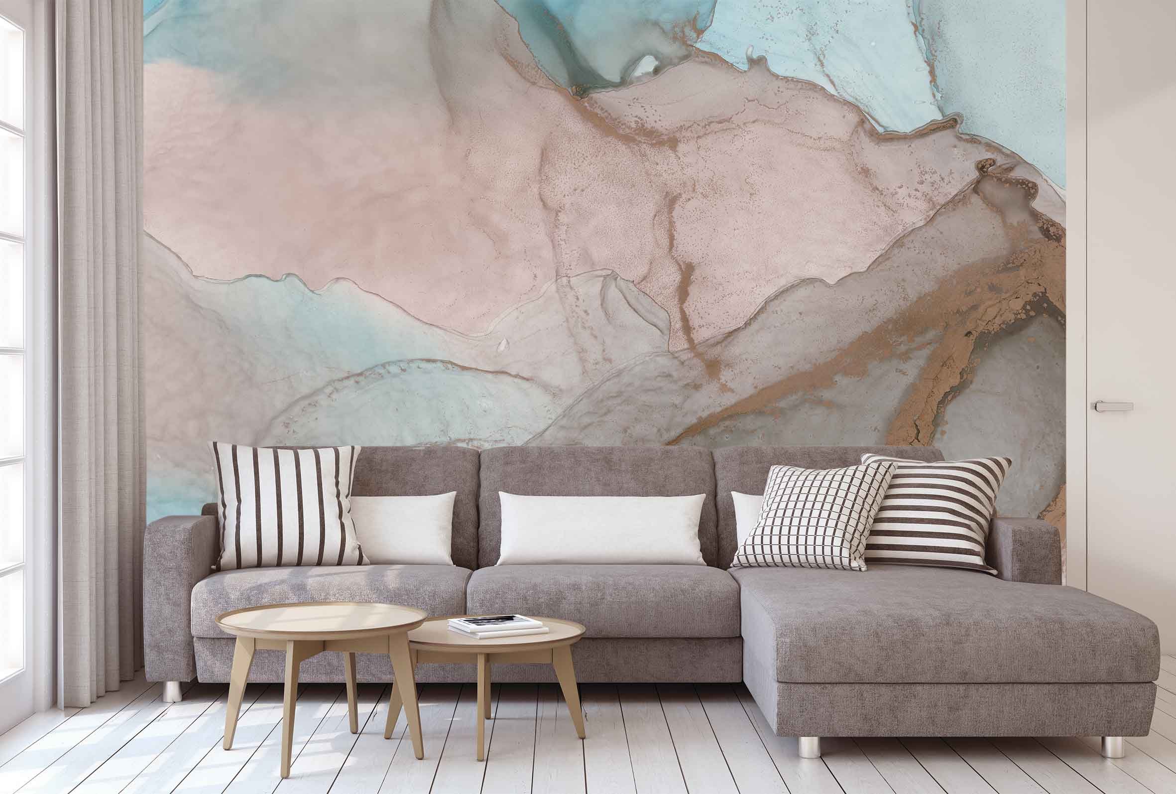 Как создать стены с эффектом акварельной живописи