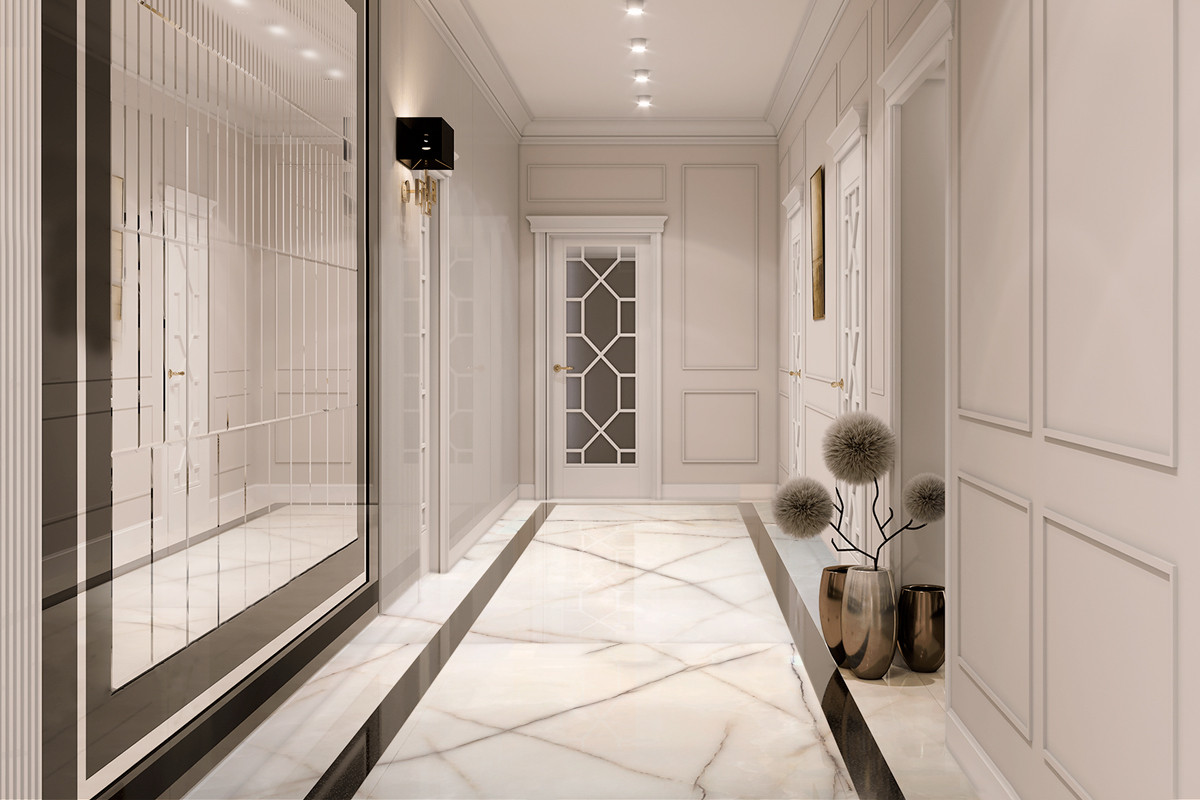 Натуральный камень для пола в прихожей: особенности и применение