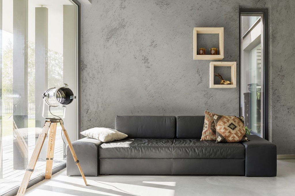 Декоративная штукатурка «венецианка» для стен в классическом стиле