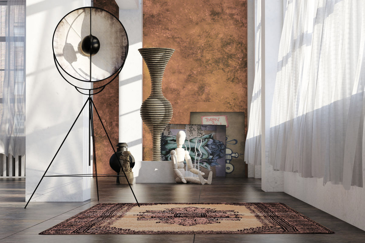 Как создать стены с эффектом ржавчины