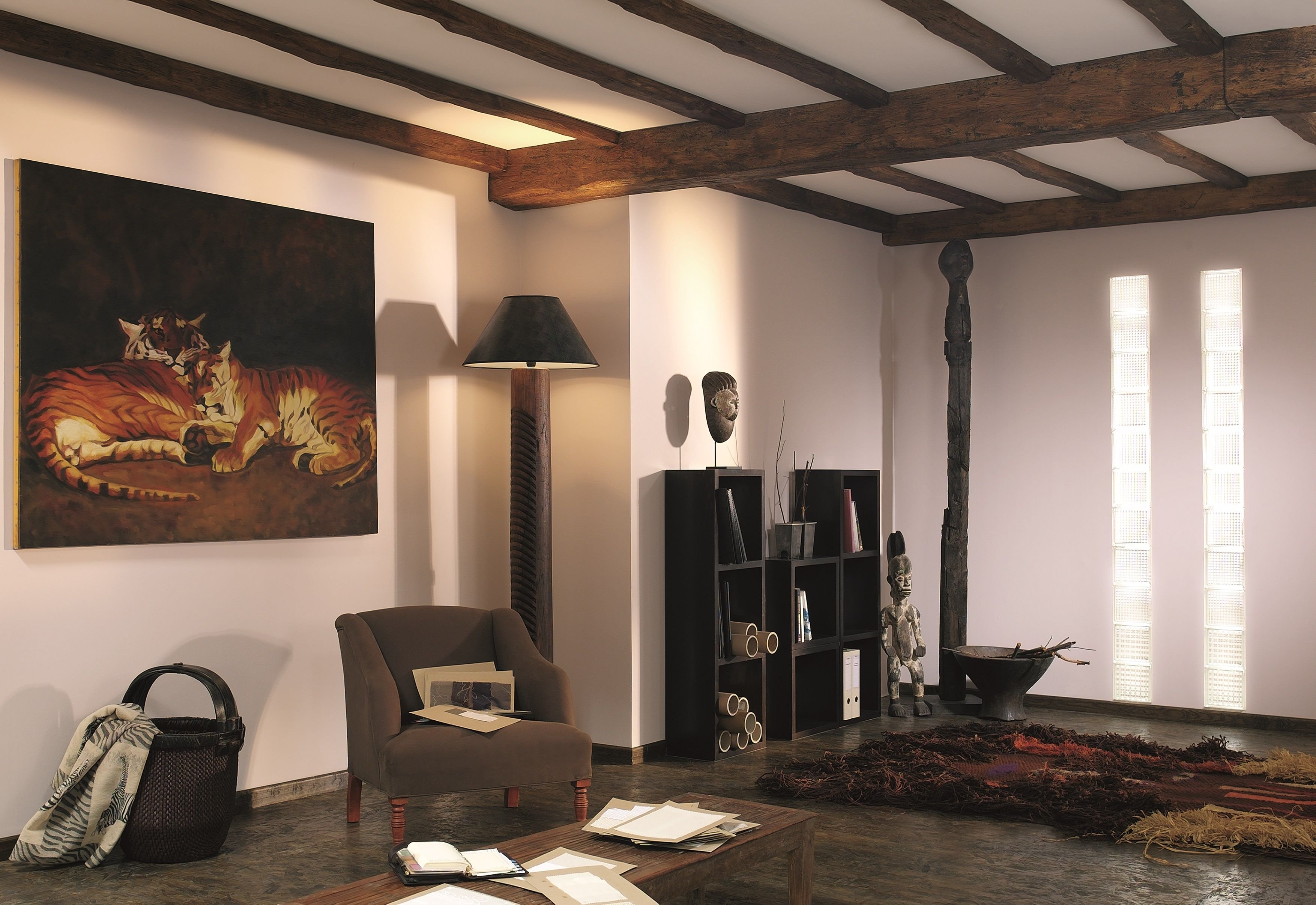 Полиуретановые балки для создания эффекта старинного потолка