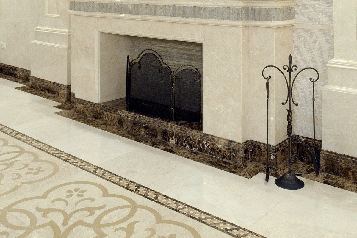 Плинтусы из камня для роскошного интерьера