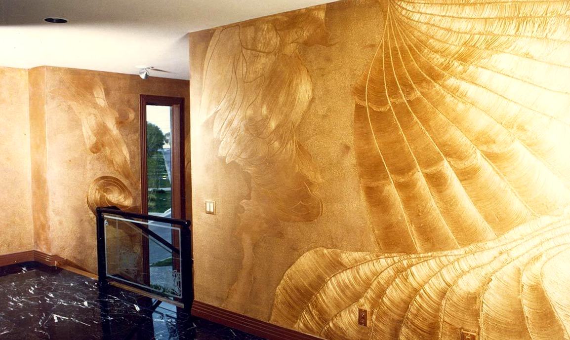 Декоративные штукатурки с венецианским эффектом