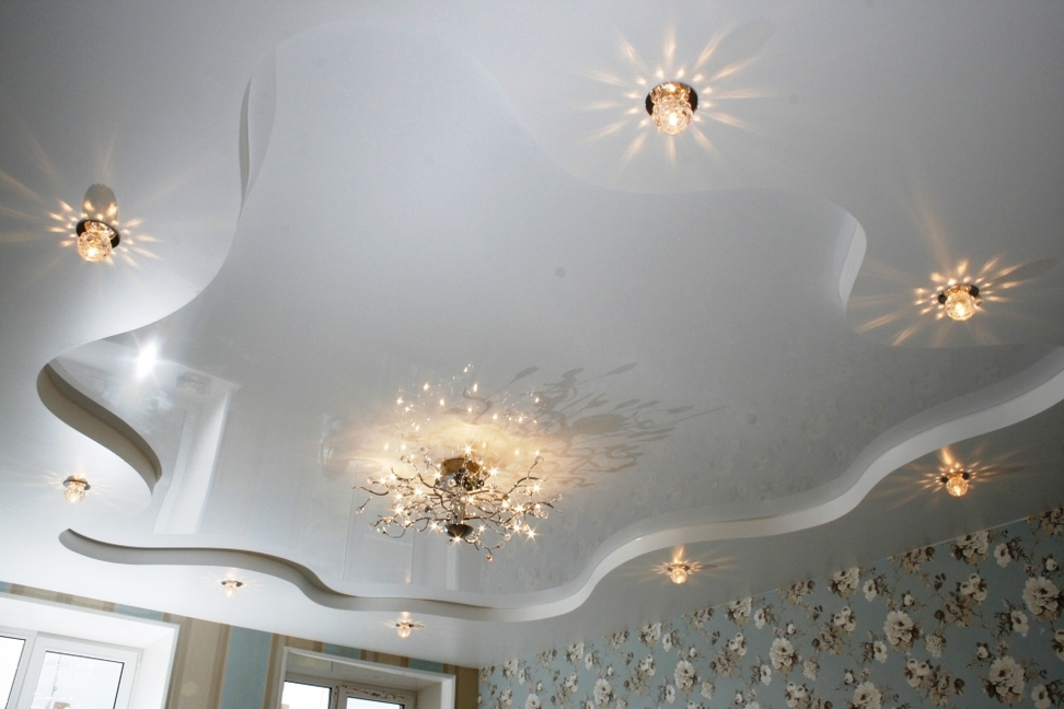 Гипсокартонные конструкции для многоуровневых потолков