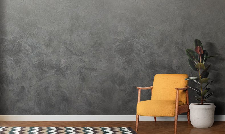 Как создать стены с эффектом перламутрового покрытия