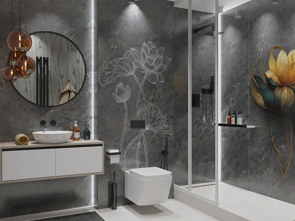 Фотопечать на стеновых панелях для индивидуального дизайна