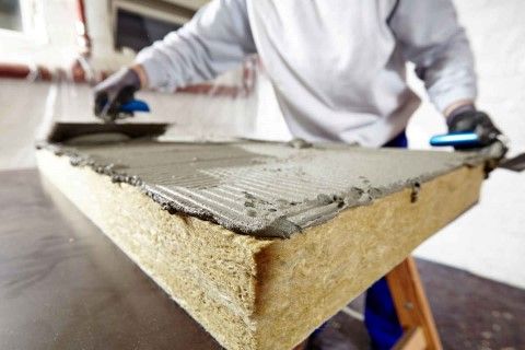 Использование теплоизоляционного клея для утеплителей при черновой отделке