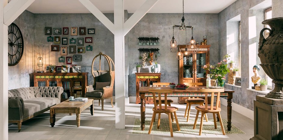 Паркетная доска с патинированием для винтажного интерьера