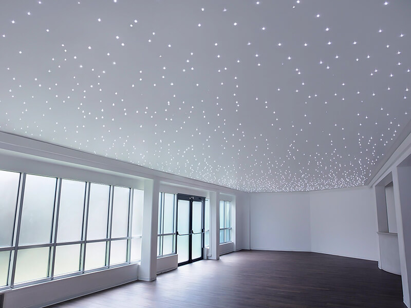Натяжные потолки с эффектом звёздного неба