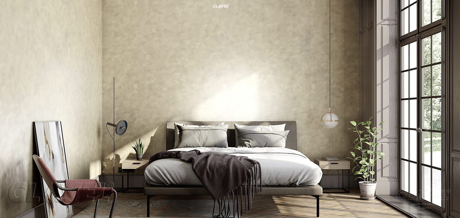 Декоративные штукатурки с эффектом металлик