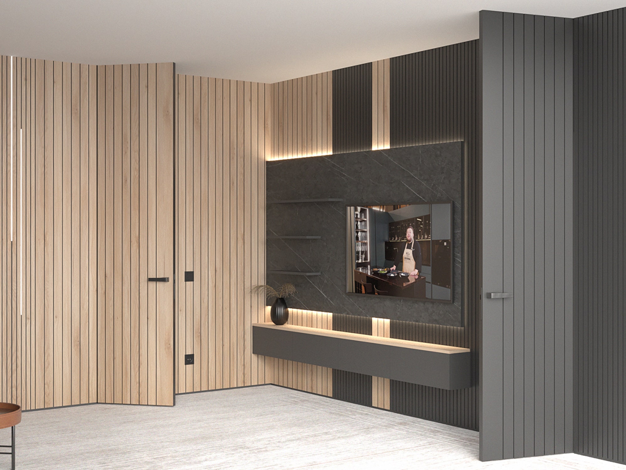 Декоративные панели из ДСП для бюджетного ремонта