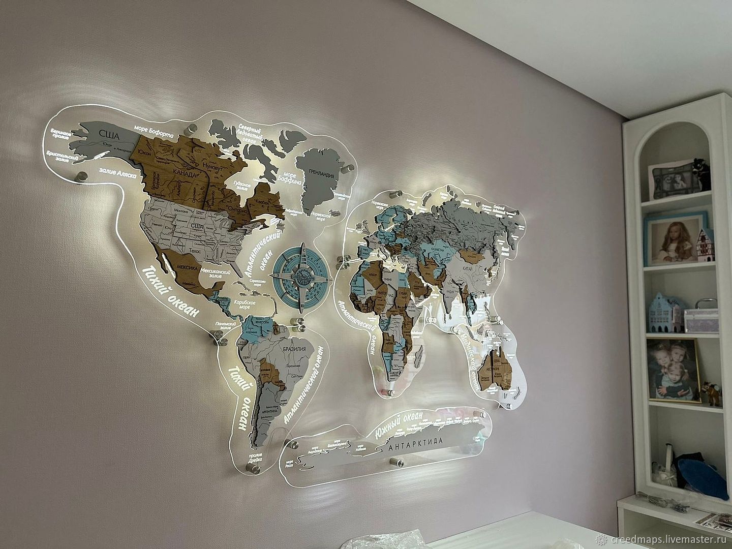 Как украсить стены с помощью светящихся элементов: световой декор в интерьере