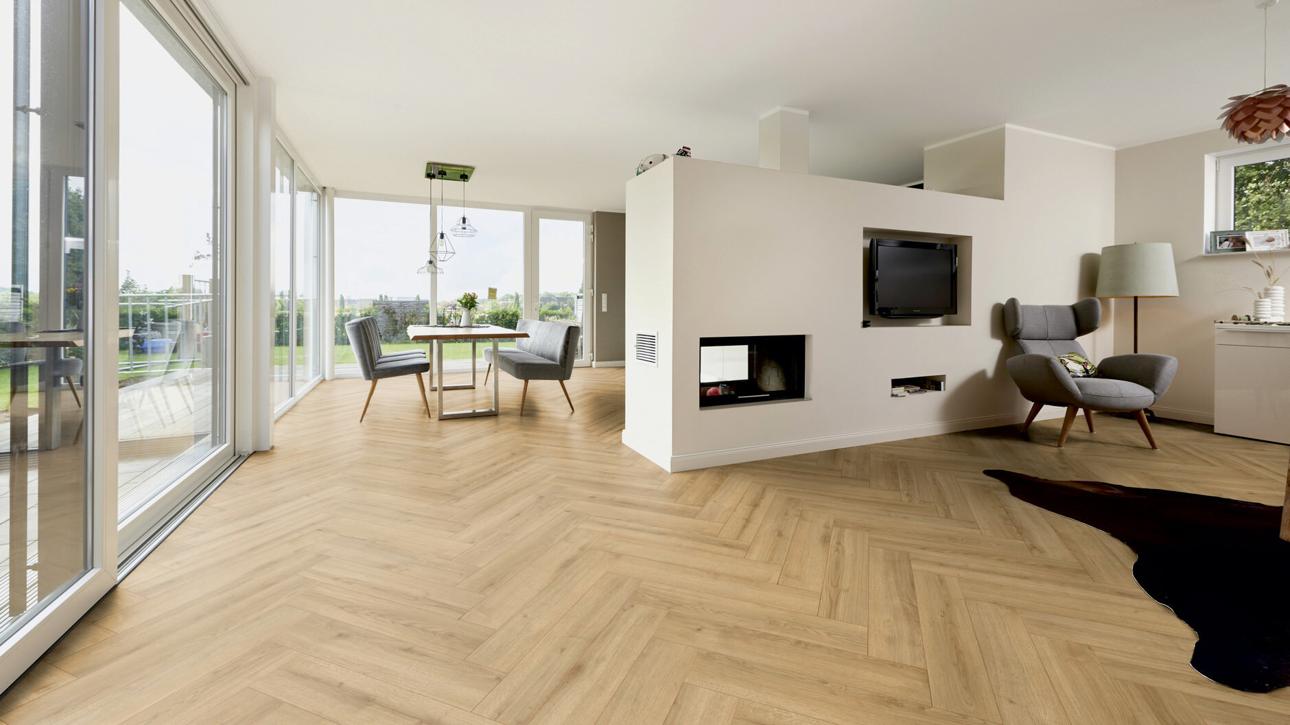 Ламинат с фаской для эстетичного пола