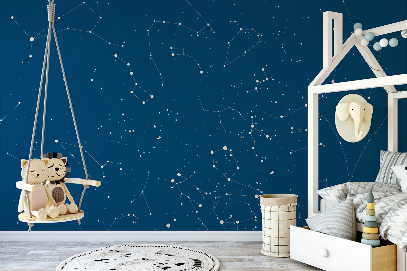 Создание стен с эффектом звёздного неба: принципы оформления и особенности монтажа