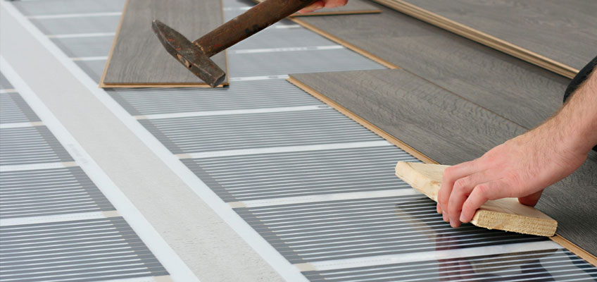 Теплые полы с использованием инфракрасной пленки: особенности технологии