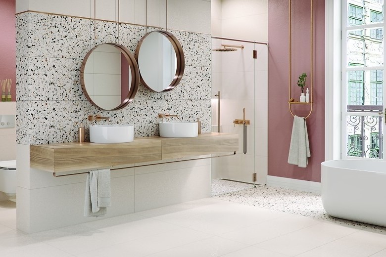 Полы из терраццо для современных и винтажных интерьеров