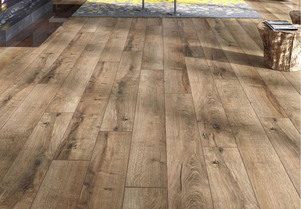 Ламинат с фаской для создания эффекта натурального дерева