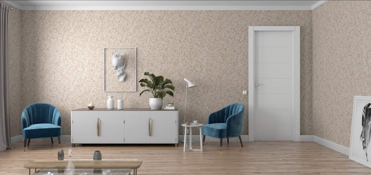 Декор стен с использованием флоковых покрытий: особенности и применение