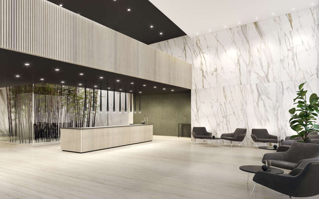 Керамогранит для полов в местах с высокой проходимостью