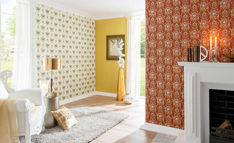 Как украсить стены тканевыми покрытиями