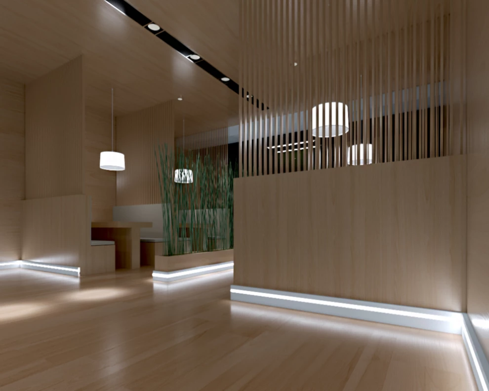 Плинтусы со светодиодной подсветкой