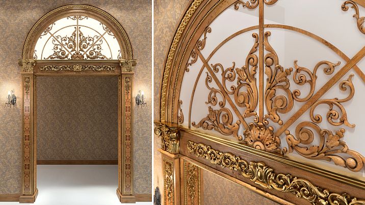 Декоративные молдинги для создания арок в интерьере: особенности применения и монтаж классического декора