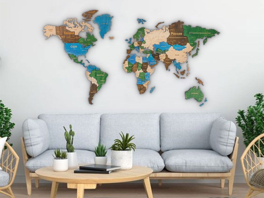 Как украсить стены деревянными вставками в форме пазлов: особенности, монтаж, применение