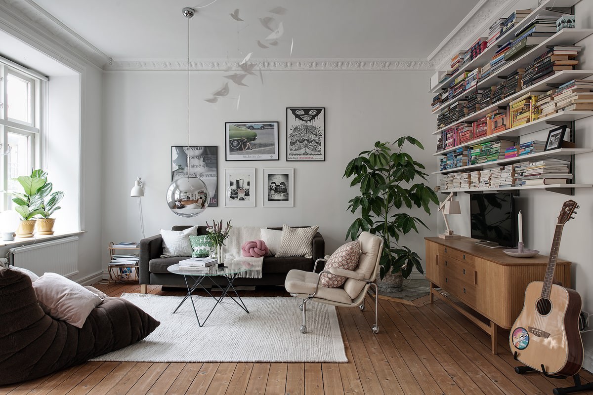 Оформление стен в стиле скандинавского минимализма: ключевые принципы и материалы