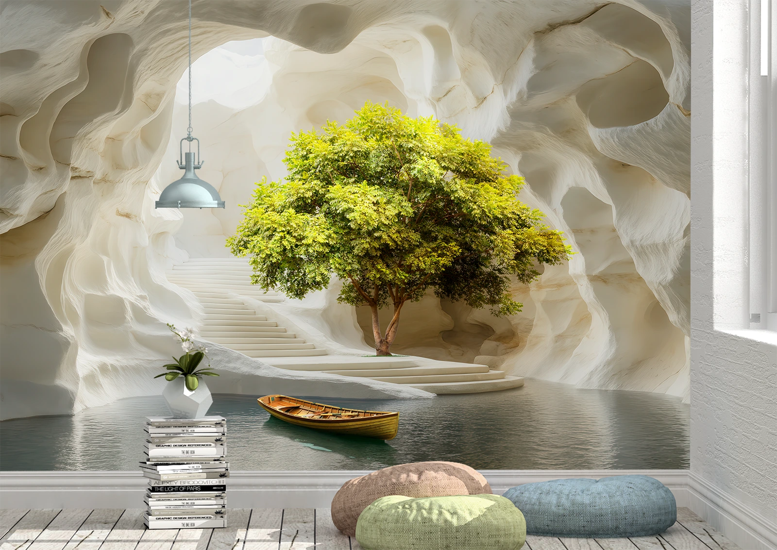 Как украсить стены фотообоями с природными пейзажами