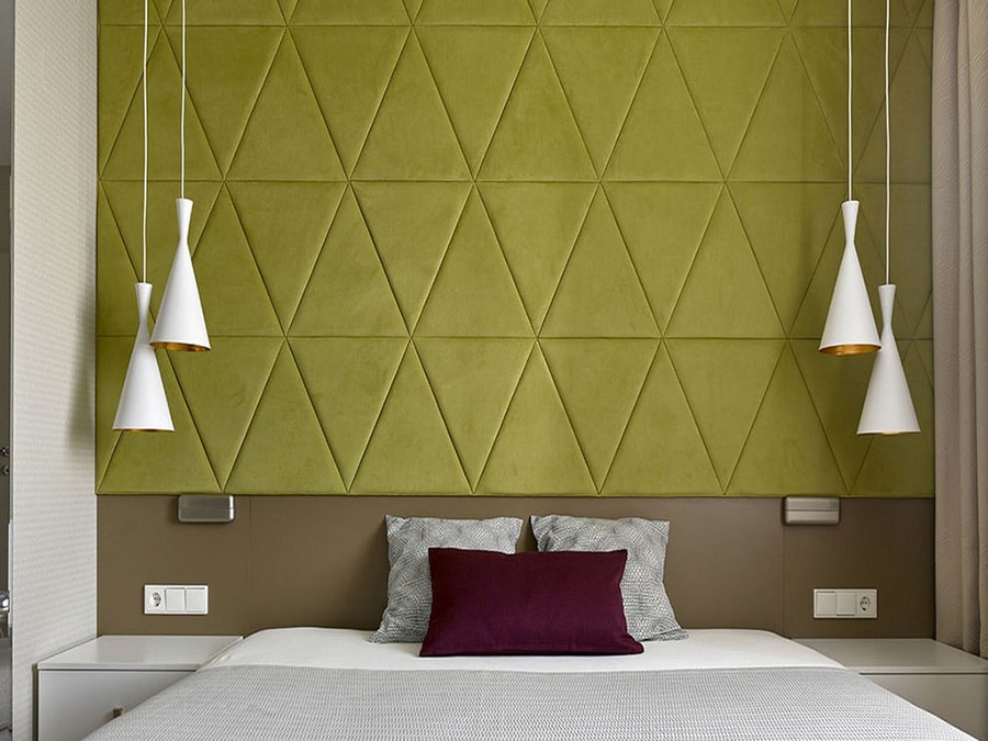 Использование панелей из экокожи для отделки стен