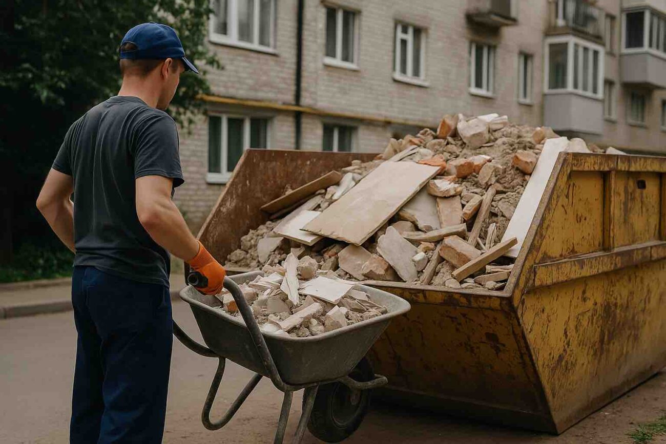 Что делать со строительным мусором: пошаговая инструкция