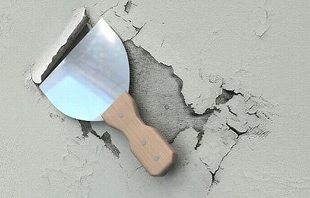 Как убрать старую штукатурку: ручной и механический способ