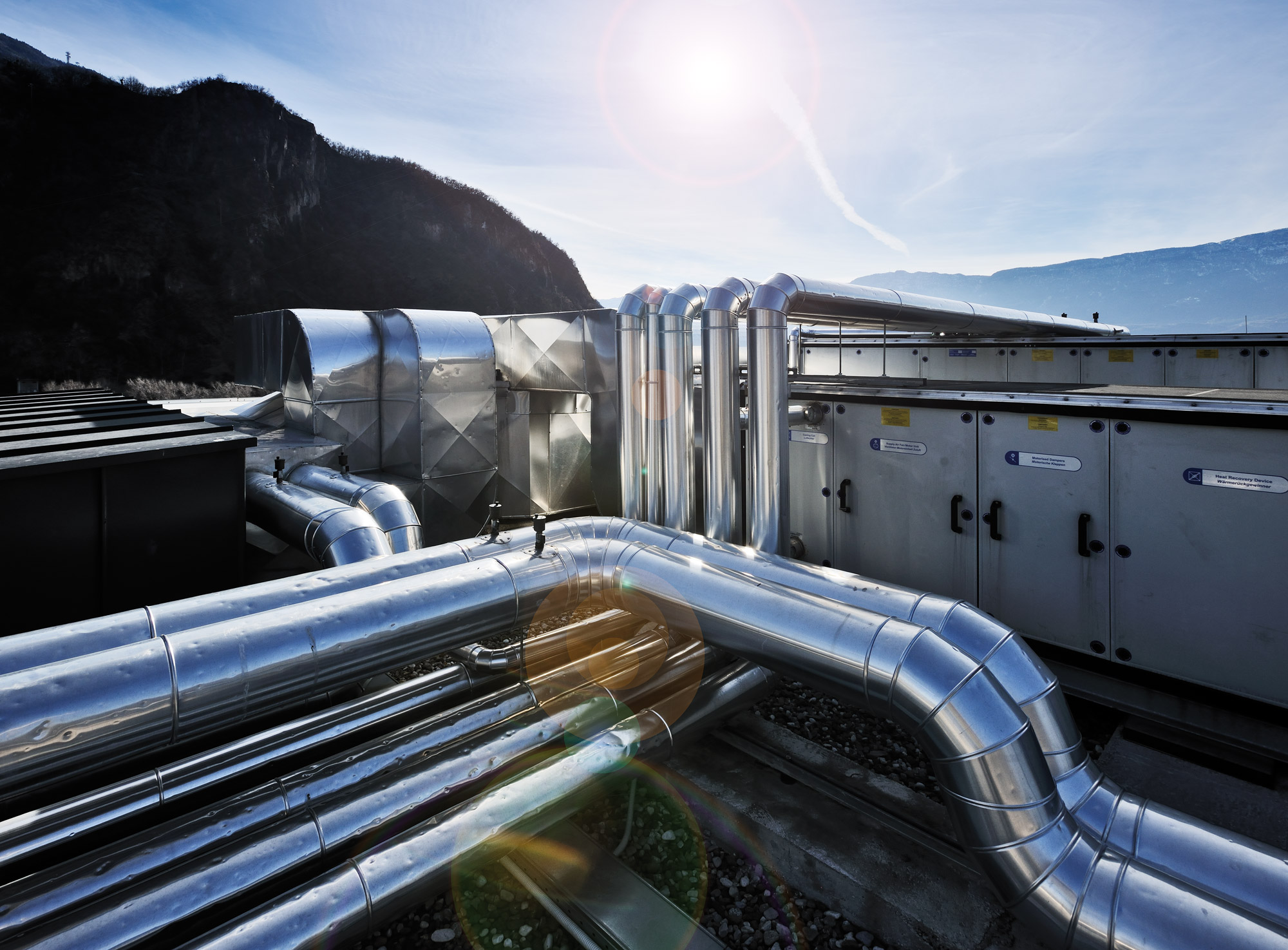 Ремонт вентиляции и отопления в промышленных помещениях