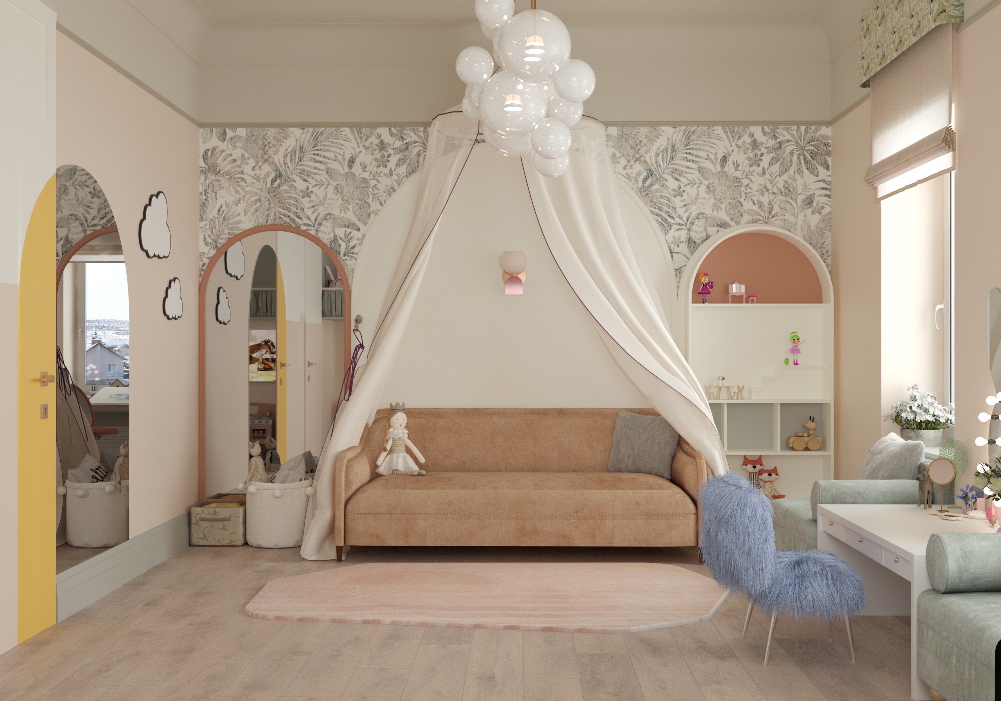 Ремонт детской по Фен-шуй: энергия и гармония в комнате ребёнка