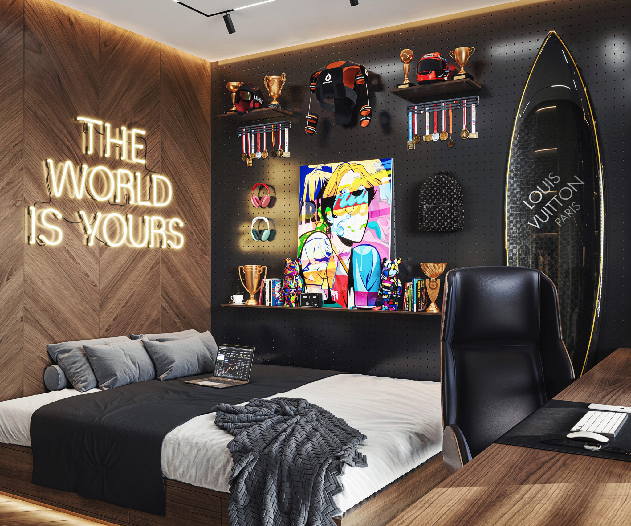 Комната для мальчика-подростка: идеи и советы по оформлению