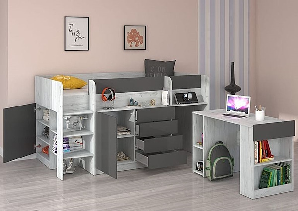 Трансформируемая детская: универсальная комната и мебель на вырост