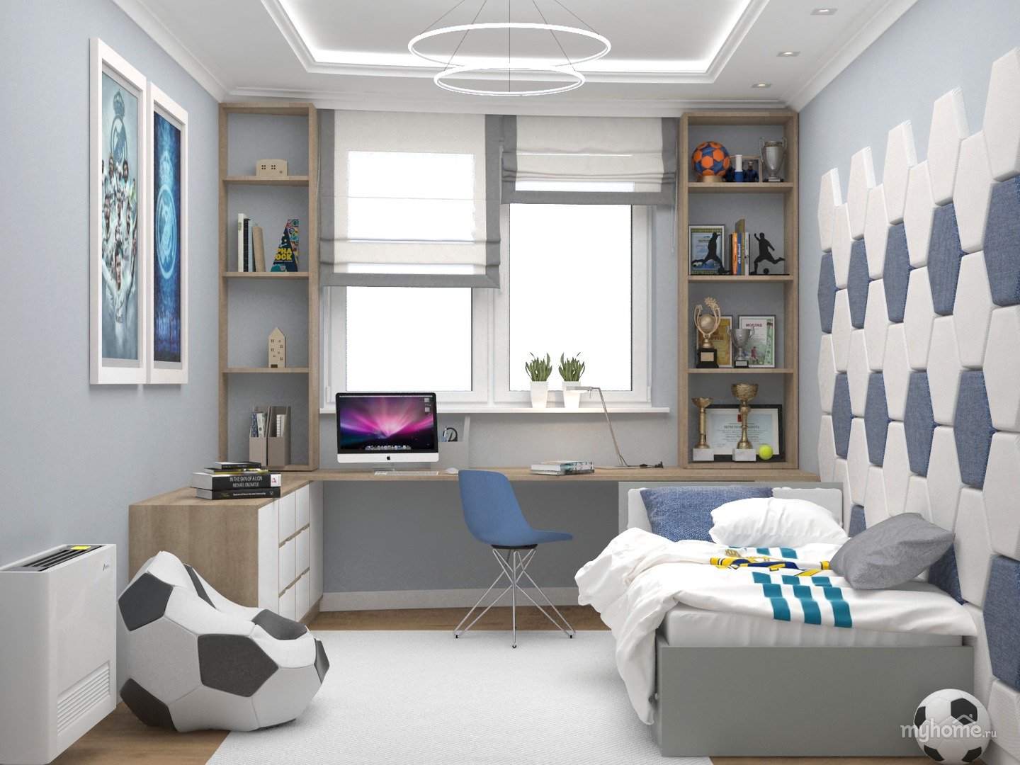 Маленькая детская комната: максимум функций на минимальных метрах