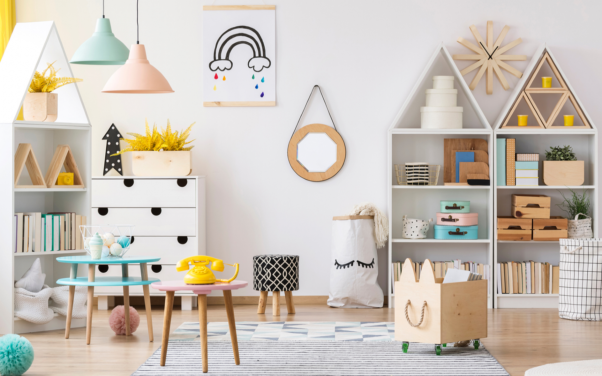 Многофункциональные системы хранения в детской: порядок и удобство для ребёнка