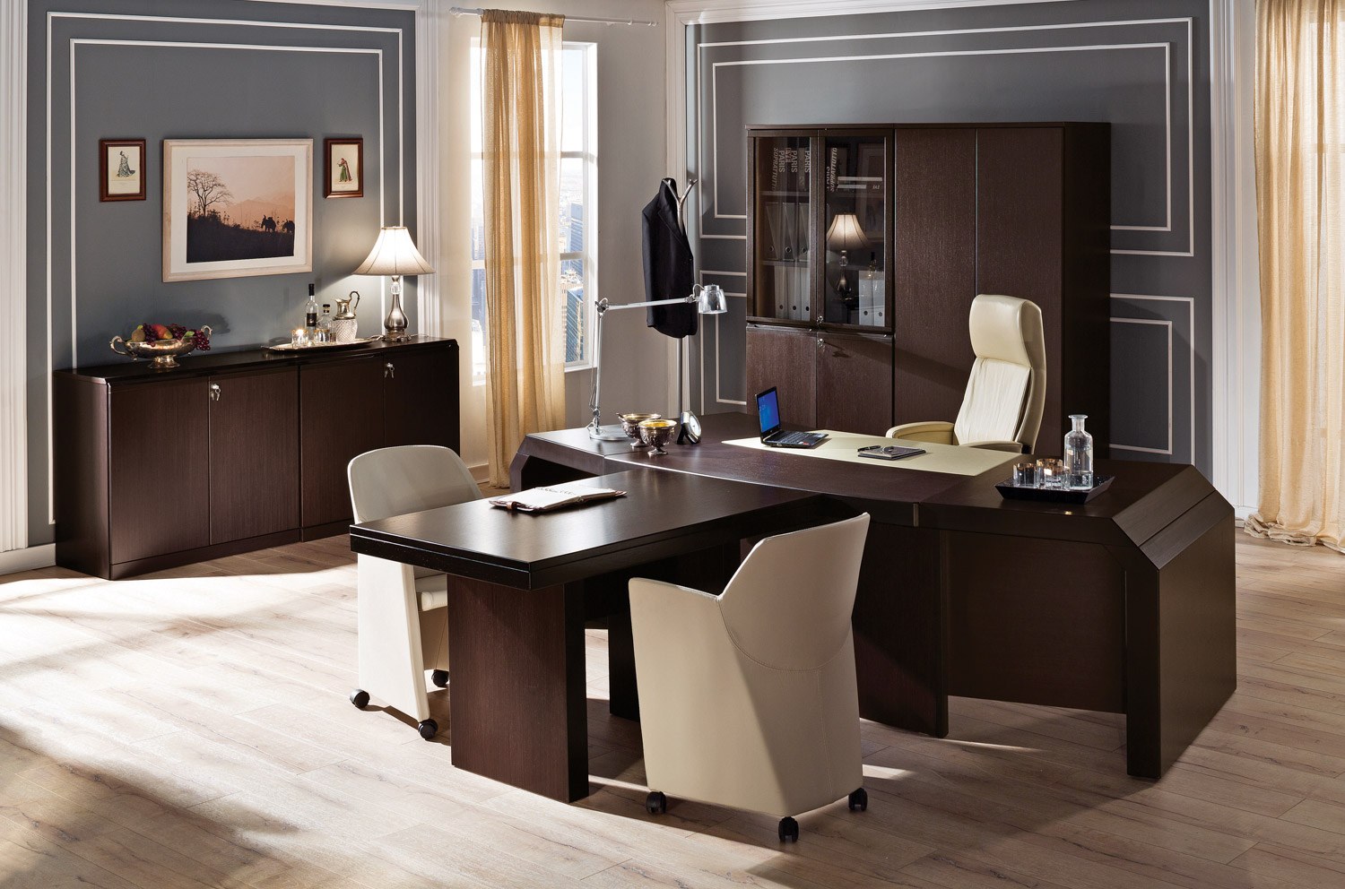 Кабинет для двоих: комфортное пространство и зонирование для совместной работы