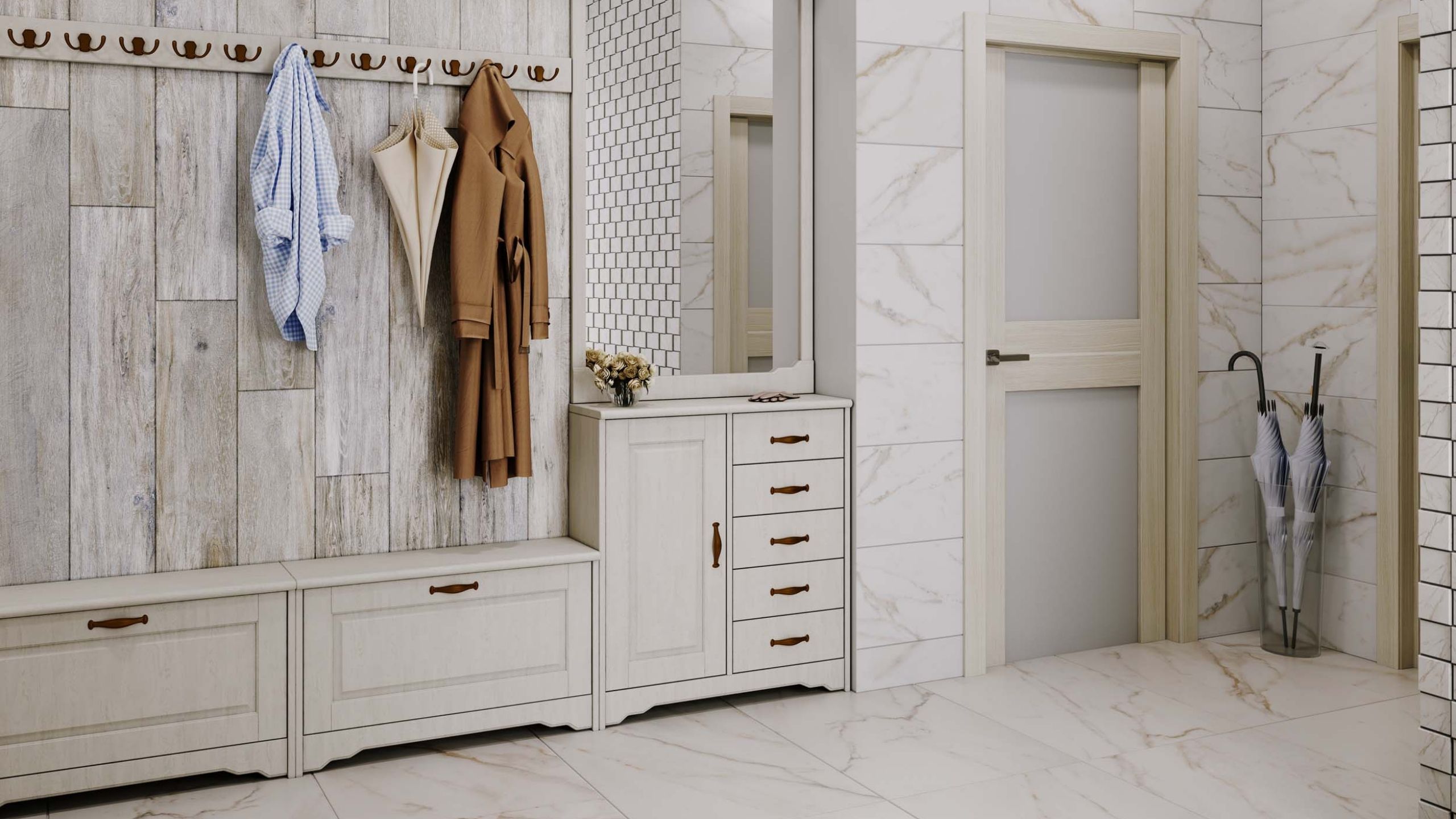 Как разместить обувь в маленькой прихожей: 6 практичных лайфхаков